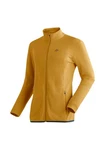 Maier Sports Fleecejacke Sinaia Midlayer Braun/Gelb