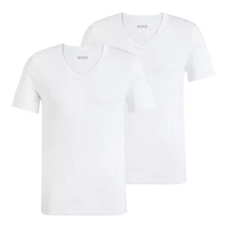 BOSS T-Shirt 2P ComfortS Weiß/Creme