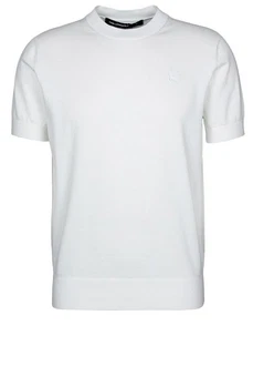 KARL LAGERFELD Strickpullover mit kurzen Ärmeln