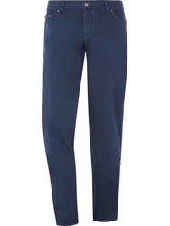 Jan Vanderstorm Stoffhose JOKIBALD Dunkelblau/Blau