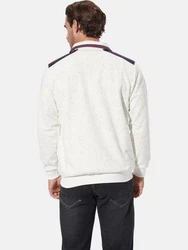 Babista Sweatjacke MIRDON mit seitlichen Zippertaschen weiß