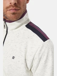 Babista Sweatjacke MIRDON mit seitlichen Zippertaschen weiß