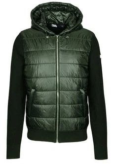 KARL LAGERFELD Sweatjacke mit Steppung