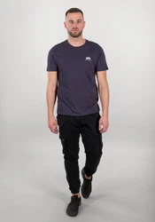 ALPHA INDUSTRIES T-Shirt Dunkelblau/Blau/Dunkelgrau