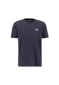 ALPHA INDUSTRIES T-Shirt Dunkelblau/Blau/Dunkelgrau