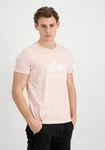 Alpha Industries Herren Basic T-Shirt Rosa/Beige