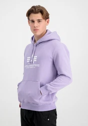 Alpha Industries Kapuzenpullover Basic Hoodie Herren Lila