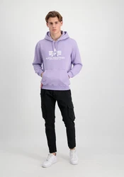 Alpha Industries Kapuzenpullover Basic Hoodie Herren Lila