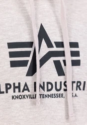 Alpha Industries Kapuzenpullover Basic Hoodie Herren Hellgrau/Beige/Braun