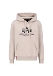 Alpha Industries Kapuzenpullover Basic Hoodie Herren Hellgrau/Beige/Braun