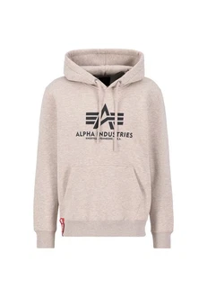 Alpha Industries Kapuzenpullover Basic Hoodie Herren Hellgrau/Beige/Braun