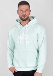 Alpha Industries Kapuzenpullover Basic Hoodie Herren Hellgrün/Grün/Hellblau