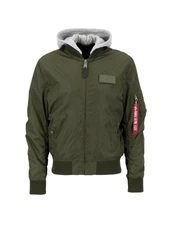 Alpha Industries Bomberjacke MA-1 TT Two Tone Hood Dunkelgrün