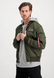 Alpha Industries Bomberjacke MA-1 TT Two Tone Hood Dunkelgrün