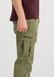 Alpha Industries Cargohose Squad Pant Khaki/Dunkelgrün/Braun