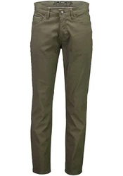 JACKS 5-Pocket Hose Jeans Khaki/Dunkelgrün
