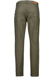 JACKS 5-Pocket Hose Jeans Khaki/Dunkelgrün