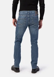 HERO by John Medoox 5-Pocket Jeans Portland Slim Straight Fit Blau/Dunkelblau/Hellblau