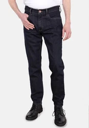HERO by John Medoox 5-Pocket Jeans Portland Slim Straight Fit Dunkelblau/Lila