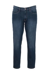 HERO by John Medoox 5-Pocket Jeans Portland Slim Straight Fit Dunkelblau/Blau/Hellblau/Lila