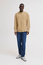 Blend Langarmhemd BHBobby Shirt mandarin