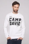 CAMP DAVID Sweater Creme/Weiß/Grau/Rot