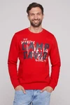 CAMP DAVID Sweater Rot/Dunkelrot/Rosa
