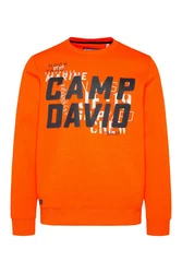 CAMP DAVID Sweater Orange/Rot