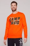 CAMP DAVID Sweater Orange/Rot