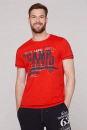 Rundhalsshirt aus Baumwolle