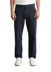 Marc O'Polo DENIM Stoffhose Tapered-Fit Chinohose Dunkelblau/Blau