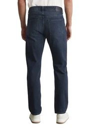 Straight-Jeans aus reiner Bio-Baumwolle