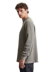 Marc O'Polo DENIM Langarmshirt Khaki/Grau/Beige