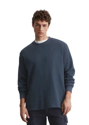 Marc O'Polo DENIM Langarmshirt Dunkelblau/Grau/Blau