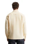 Marc O'Polo Langarmhemd Waffelstruktur Gelb/Orange/Beige/Hellblau/Creme/Weiß