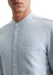Marc O'Polo DENIM Langarmhemd Bio-Baumwoll-Twill Hellblau/Blau/Grau