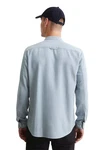 Marc O'Polo DENIM Langarmhemd Bio-Baumwoll-Twill Hellblau/Blau/Grau