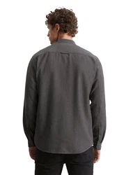 Marc O'Polo DENIM Langarmhemd Bio-Baumwoll-Twill Hellgrau/Dunkelgrau/Grau/Hellblau/Khaki