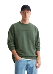 Marc O'Polo DENIM Sweatshirt Dunkelgrün/Grün/Khaki