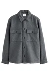 Next Hemdjacke Signature aus Kaschmirgemisch (1) Grau/Hellgrau/Dunkelgrau