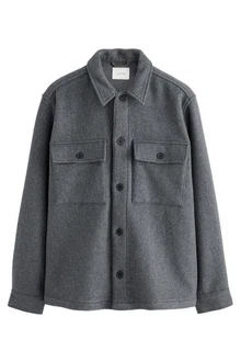 Next Hemdjacke Signature aus Kaschmirgemisch (1)