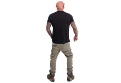 YAKUZA T-Shirt Basic Plain Rot/Schwarz