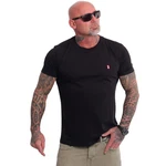 YAKUZA T-Shirt Basic Plain Rot/Schwarz