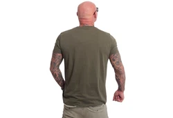 YAKUZA T-Shirt Basic Plain Khaki/Dunkelgrün