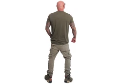 YAKUZA T-Shirt Basic Plain Khaki/Dunkelgrün