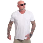 YAKUZA V-Shirt Basic Bare Rot/Creme/Weiß
