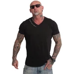 YAKUZA V-Shirt Basic Bare Schwarz/Rot