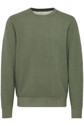 Casual Friday Sweatshirt CFSebastian Dunkelgrün/Khaki