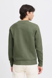 Casual Friday Sweatshirt CFSebastian Dunkelgrün/Khaki