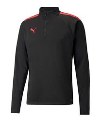 PUMA Sweatshirt teamLIGA HalfZip Sweatshirt Rot